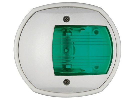 Compact 12 White Body Right Navigation Light