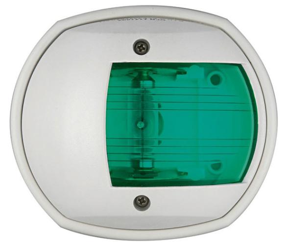 Luz de Navegacion Estribor Compact 12 Carcasa Blanca