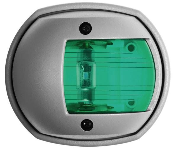 Luz de Navegacion Estribor Compact 12 Gris