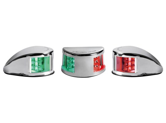 Luz de Navegacion LED hasta 20 m Mouse Cubierta Inox
