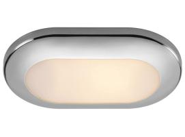 Luz de Techo Acero Inoxidable Ovalada Phad