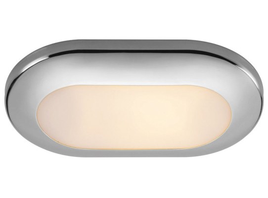 Luz de Techo Acero Inoxidable Ovalada Phad