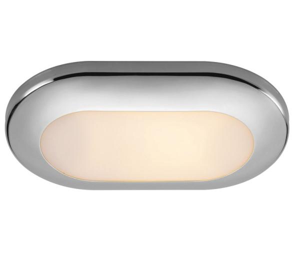 Luz de Techo Acero Inoxidable Ovalada Phad