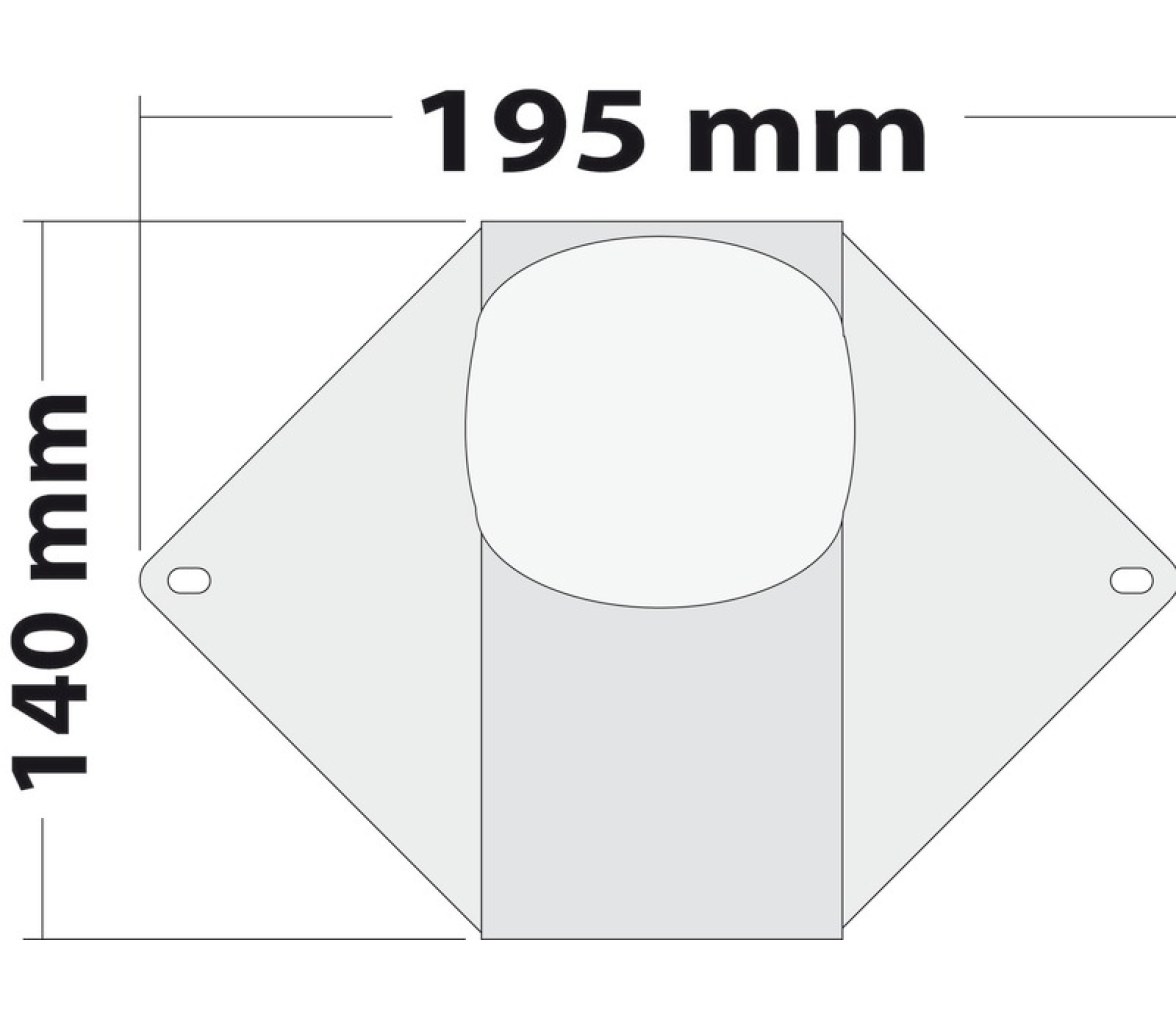 Luz de Tope y Cubierta Mástil LED Blanco