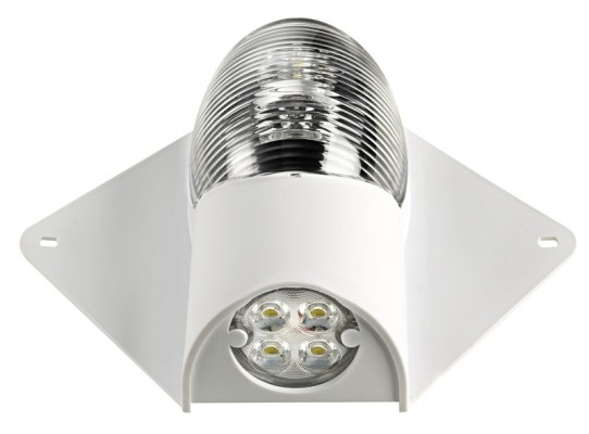 Luz de Tope y Cubierta Mástil LED Blanco