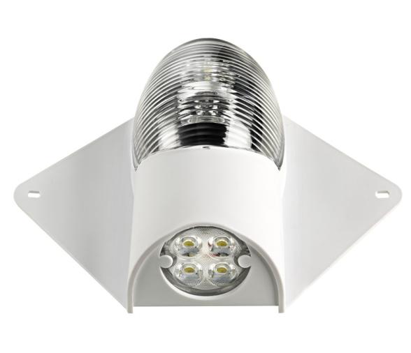 Luz de Tope y Cubierta Mástil LED Blanco