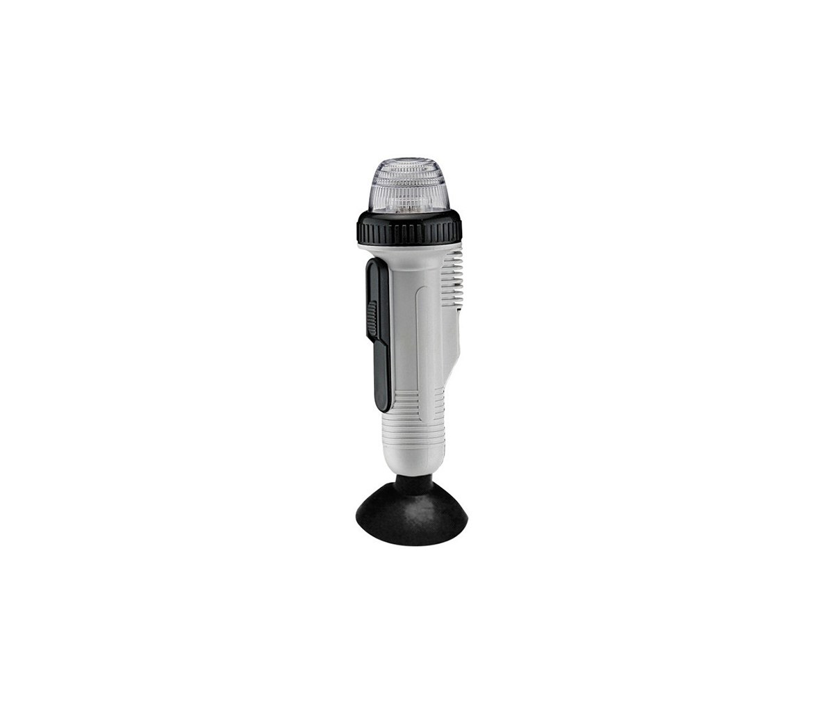 Luz LED de navegacion estanca portatil con ventosa