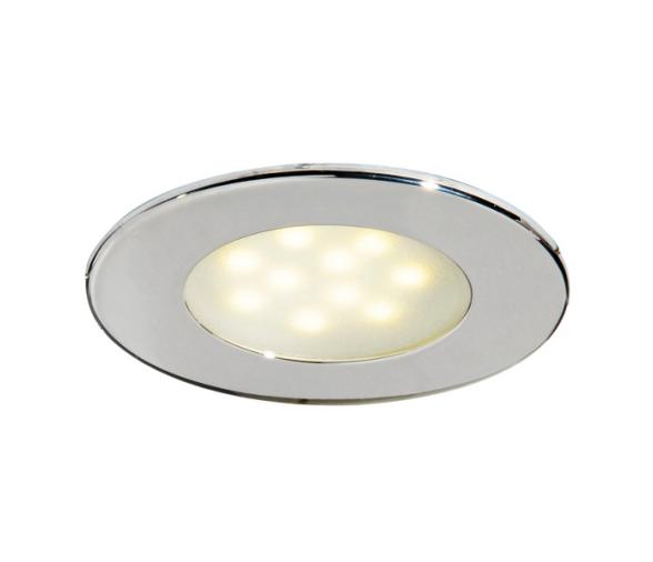 Luz LED de Techo Atria en Acero Inox Pulido 2.4W