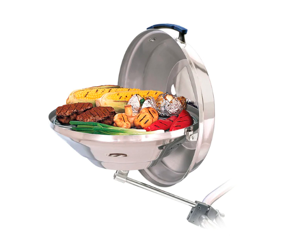 Magma Marine Kettle Party Model Charcoal Grill with Hinged Lid