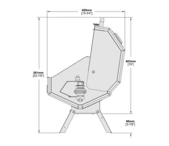 Magma Barbacoa Gas Gourmet Catalina Infrarroja