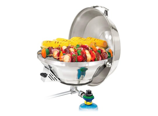 Magma NEW Marine Kettle 3 Party Combination Stove Gas Grill