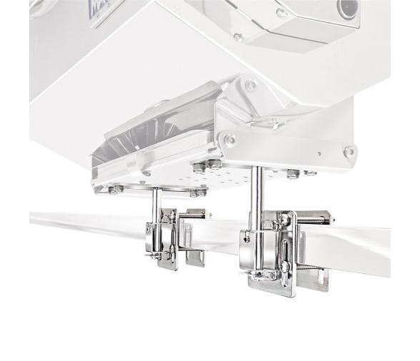 Magma Doble Soporte lateral mamparo o barandilla