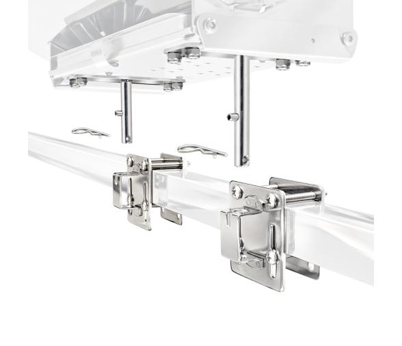 Magma Doble Soporte lateral mamparo o barandilla