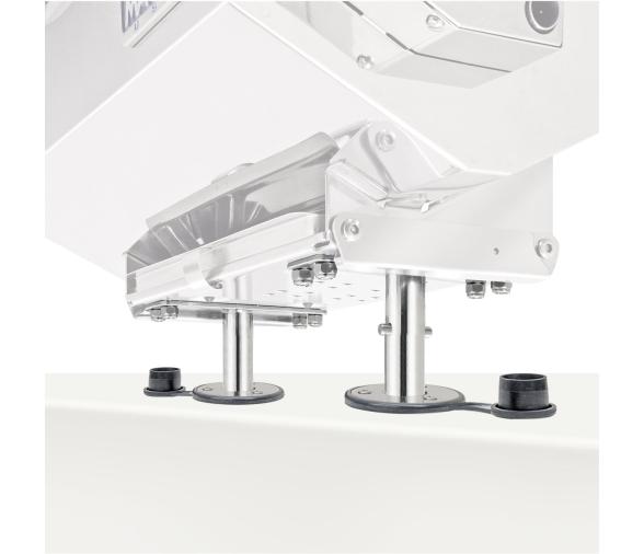 Magma Doble soporte mamparo con tapon