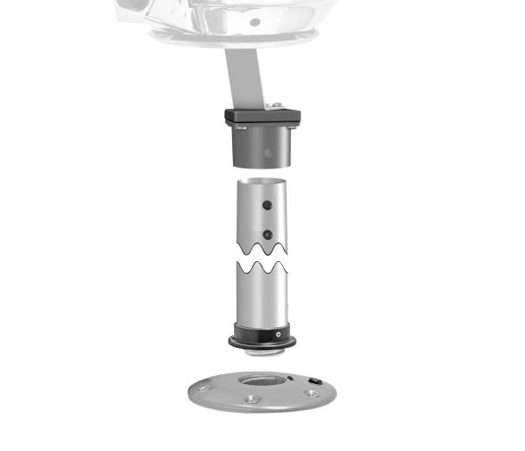 Magma Pedestal Doble Bloqueo para Barbacoa Marine Kettle