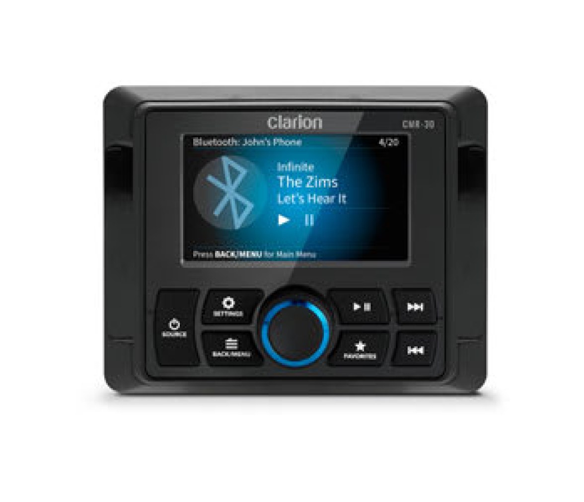 Mando a distancia náutico con cable Clarion CMR-30 Con pantalla LCD a todo color
