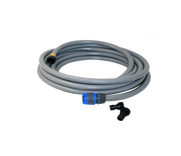 15m Quick Connect Wash Hose with Two Adapters