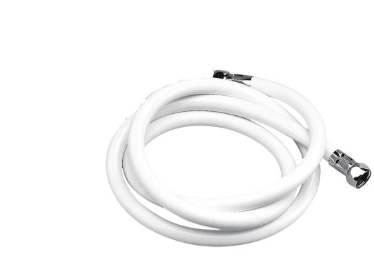 Trem White Reinforced Shower Hose