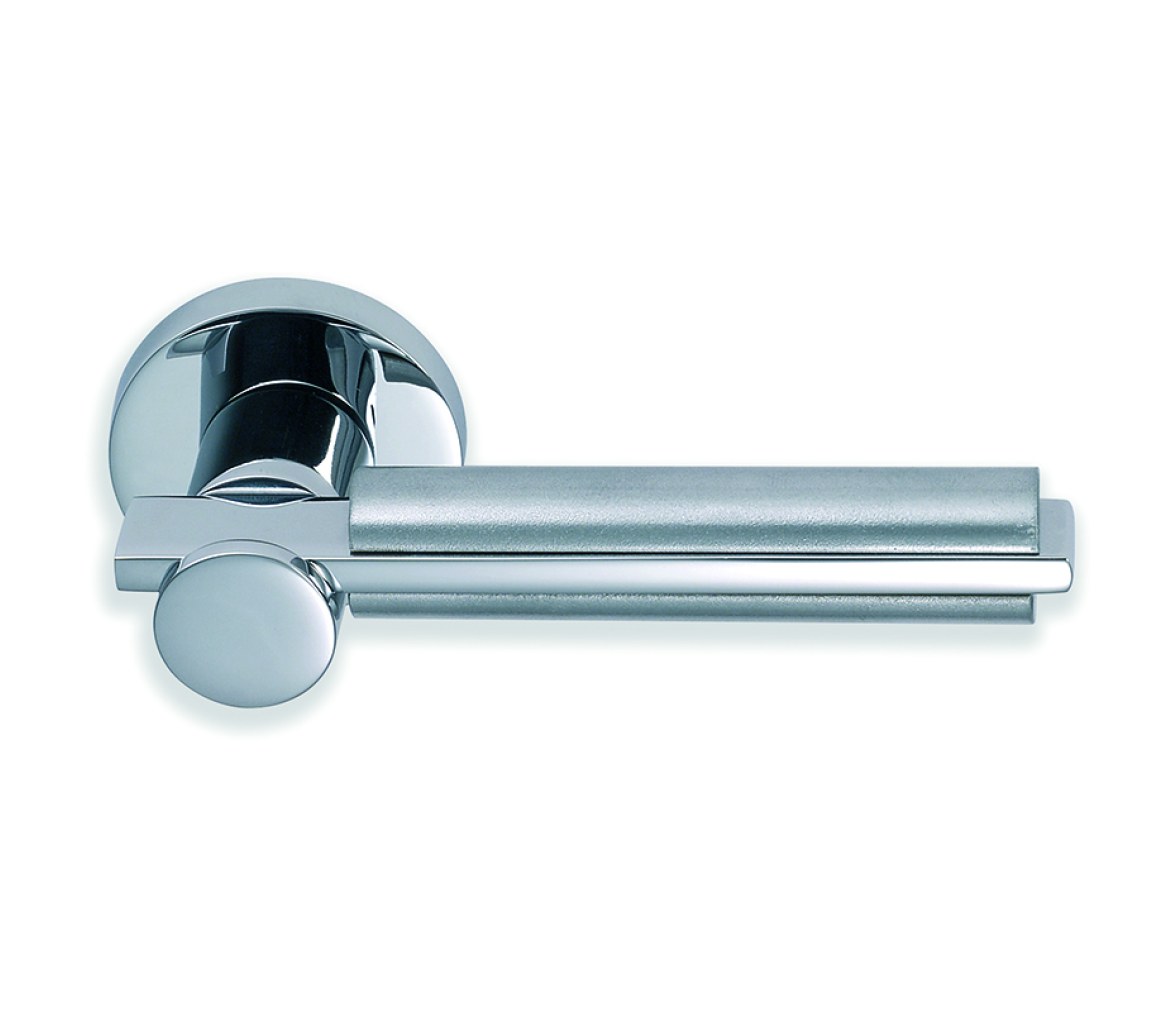 Manilla para Puerta en Latón Cromado - Foresti & Suardi