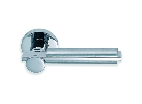 Manilla para Puerta en Latón Cromado - Foresti & Suardi