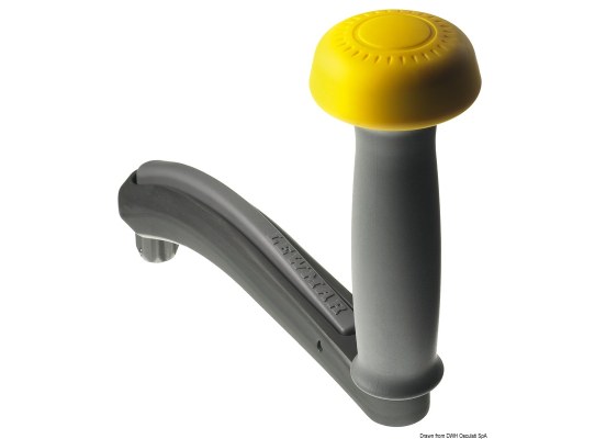 Lewmar Manivela Winche Aluminio One Touch con Power Grip