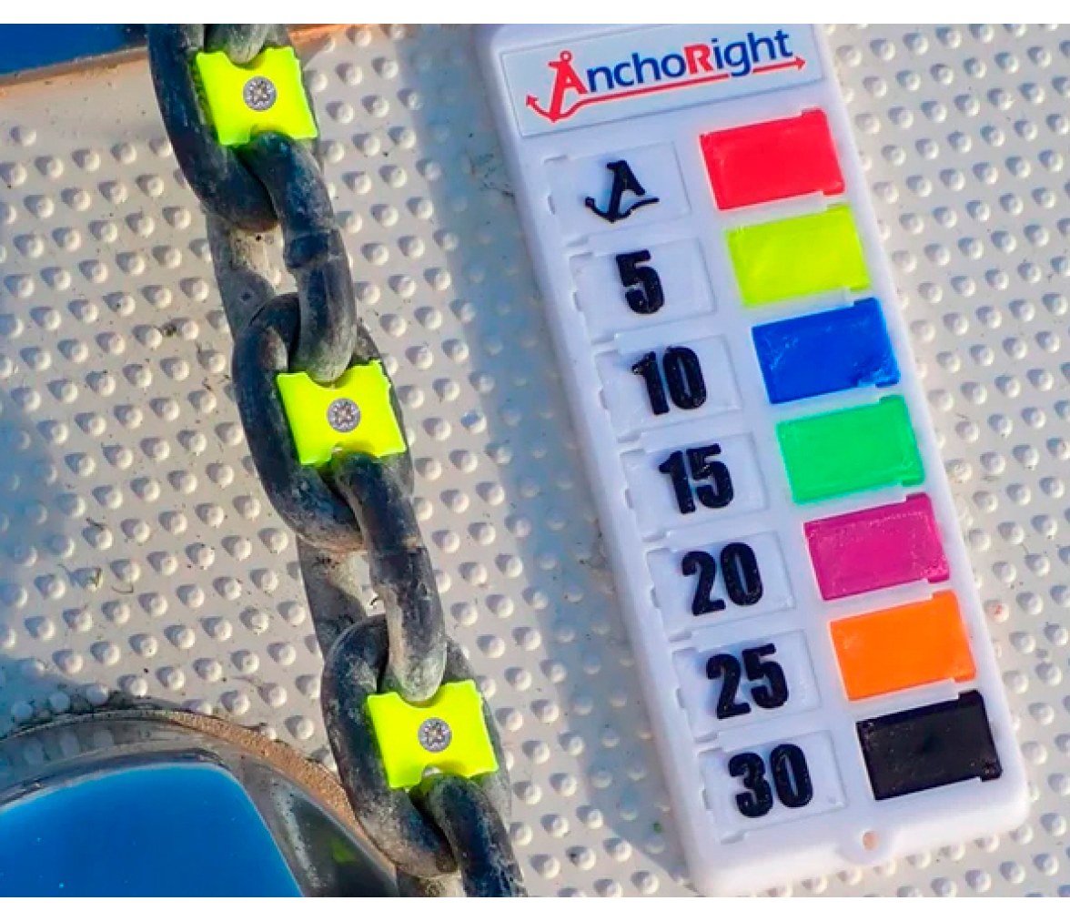 Marcador de Cadena Anchoright Kit 6 colores
