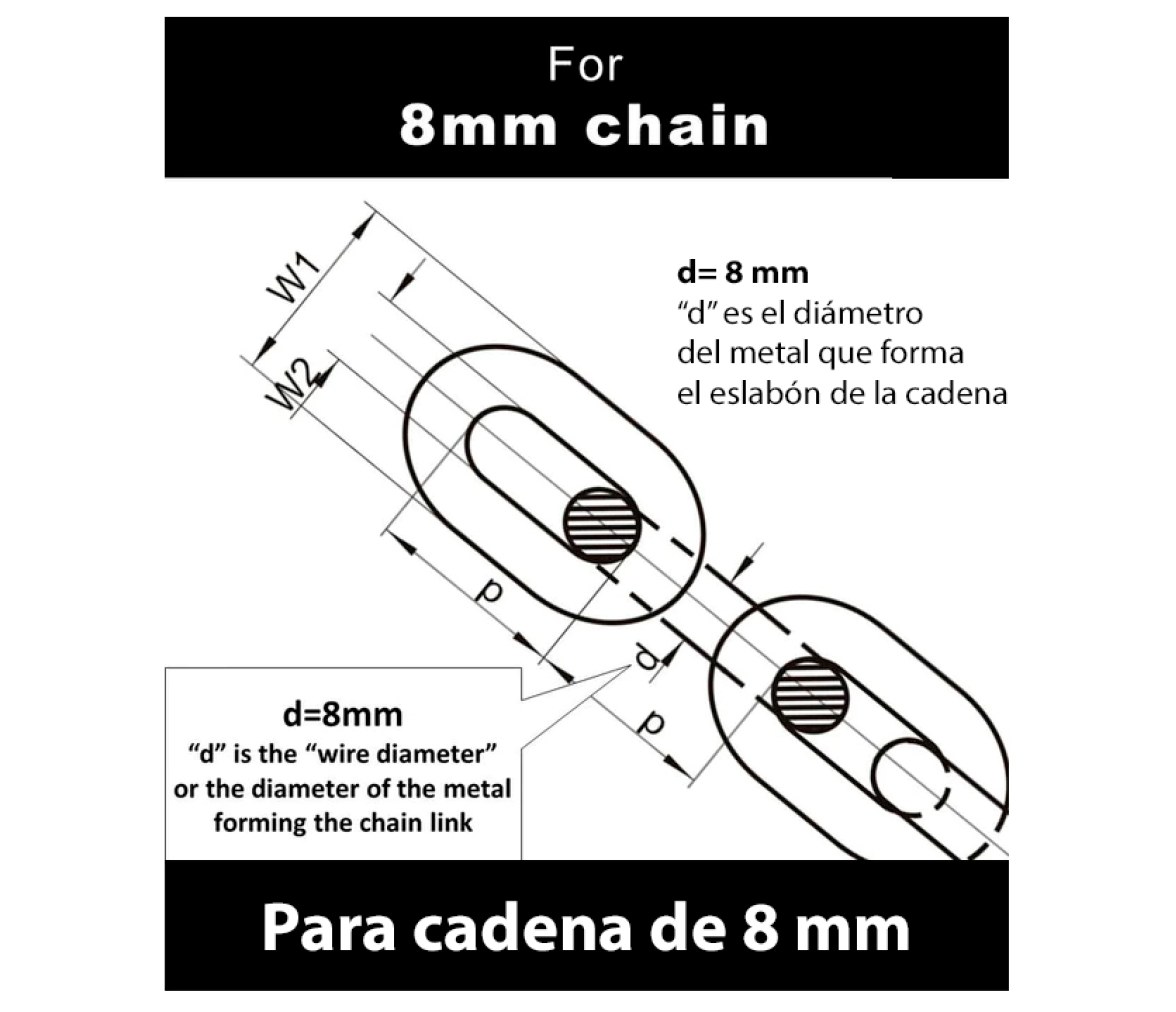 Marcador de Cadena Anchoright Kit 8 colores