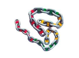 Marcador para Cadena 6 mm Rainbow