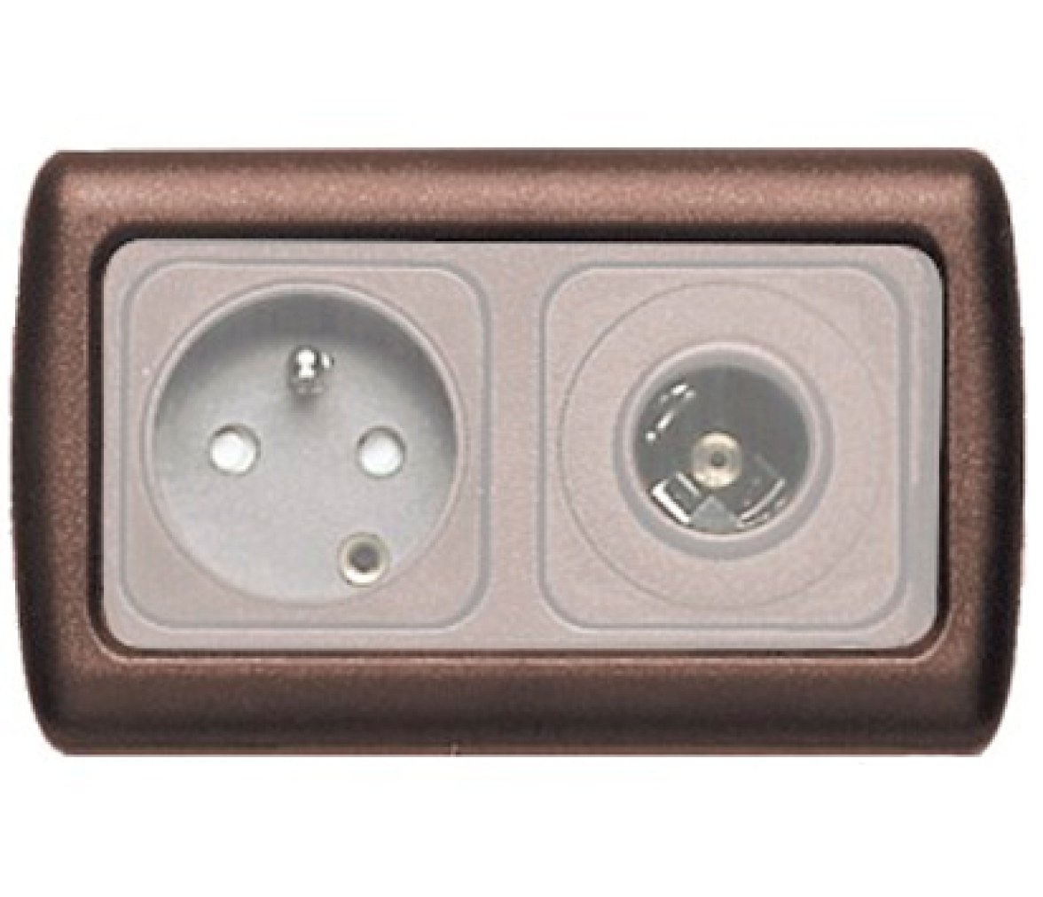 Marco para Interruptor o Enchufe Doble
