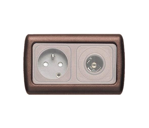 Marco para Interruptor o Enchufe Doble