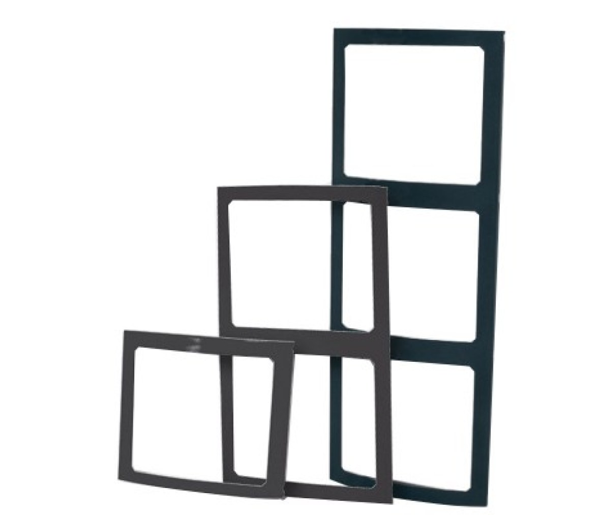 Marcos para Panel de Control,simple,9.5cmx10cm negro