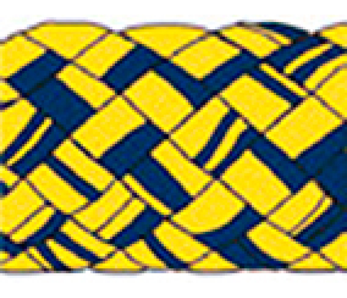 Marina Ropes Caribe Driza Amarillo Navy