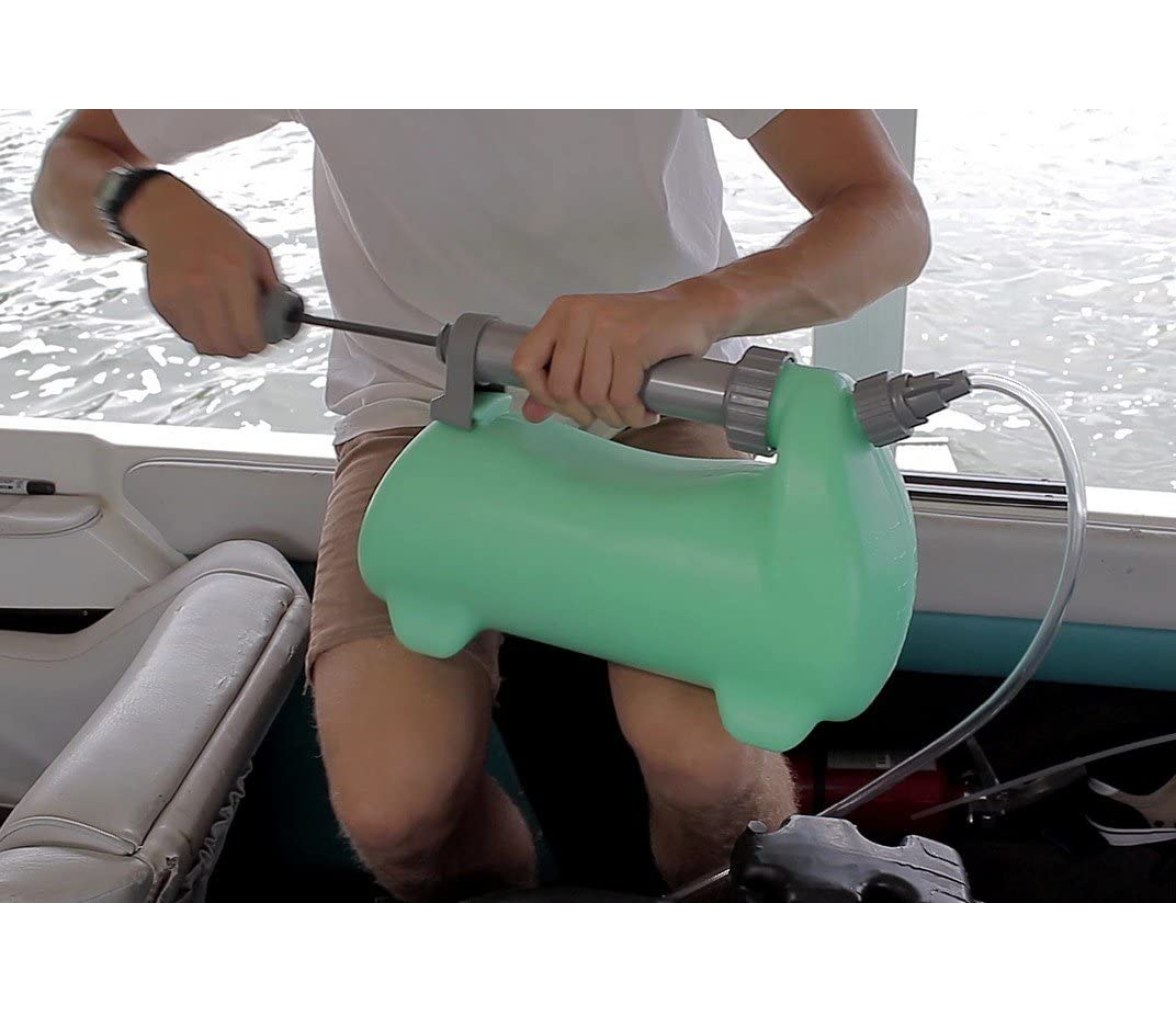 MarinaPro Sistema de extracción de fluidos de 8 Litros