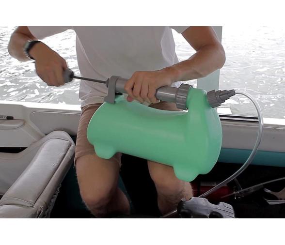 MarinaPro Sistema de extracción de fluidos de 8 Litros