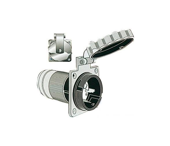 Marinco Enchufe Macho Bipolar con 3 hilos 63A