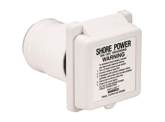 Marinco Inlet 2 A 230 V 3 Wires