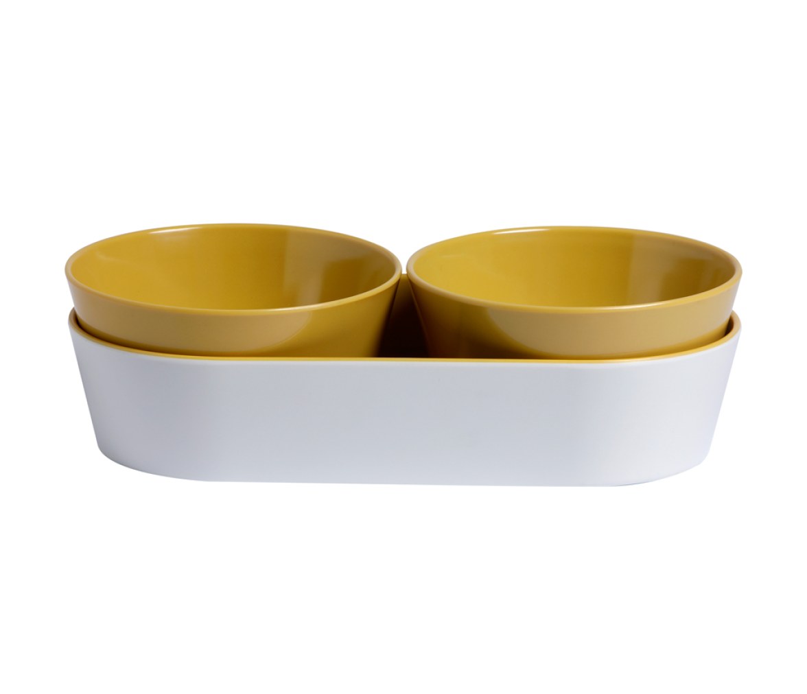 Marine Business 3 Cuencos Modelo Mustard