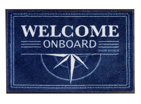 Marine Business Alfombrilla Welcome Blue