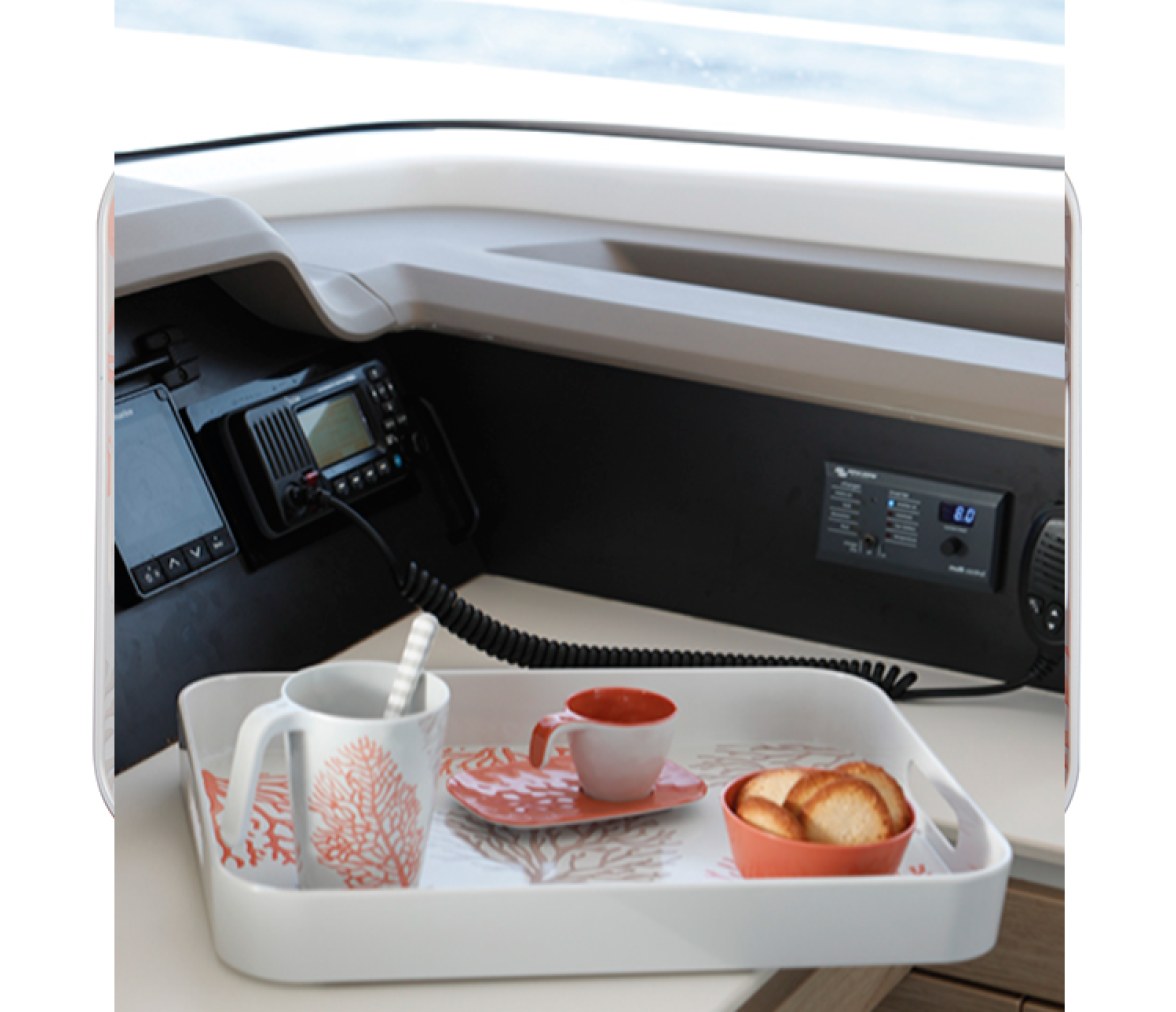 Marine Business Bandeja Rectangular Melamina Harmony Coral