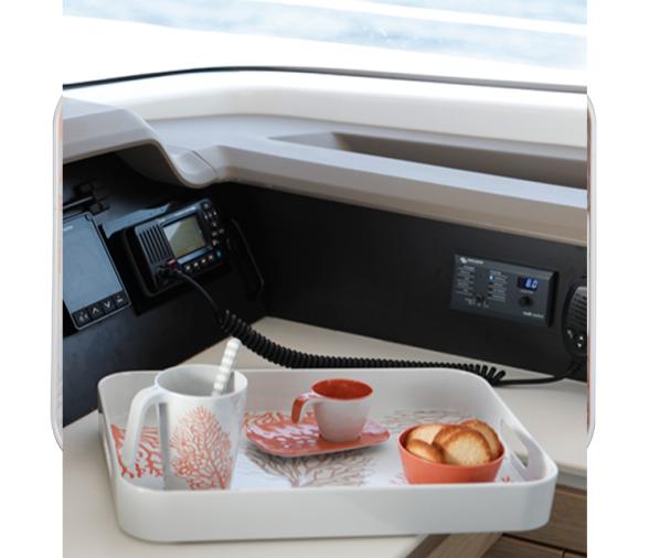 Marine Business Bandeja Rectangular Melamina Harmony Coral