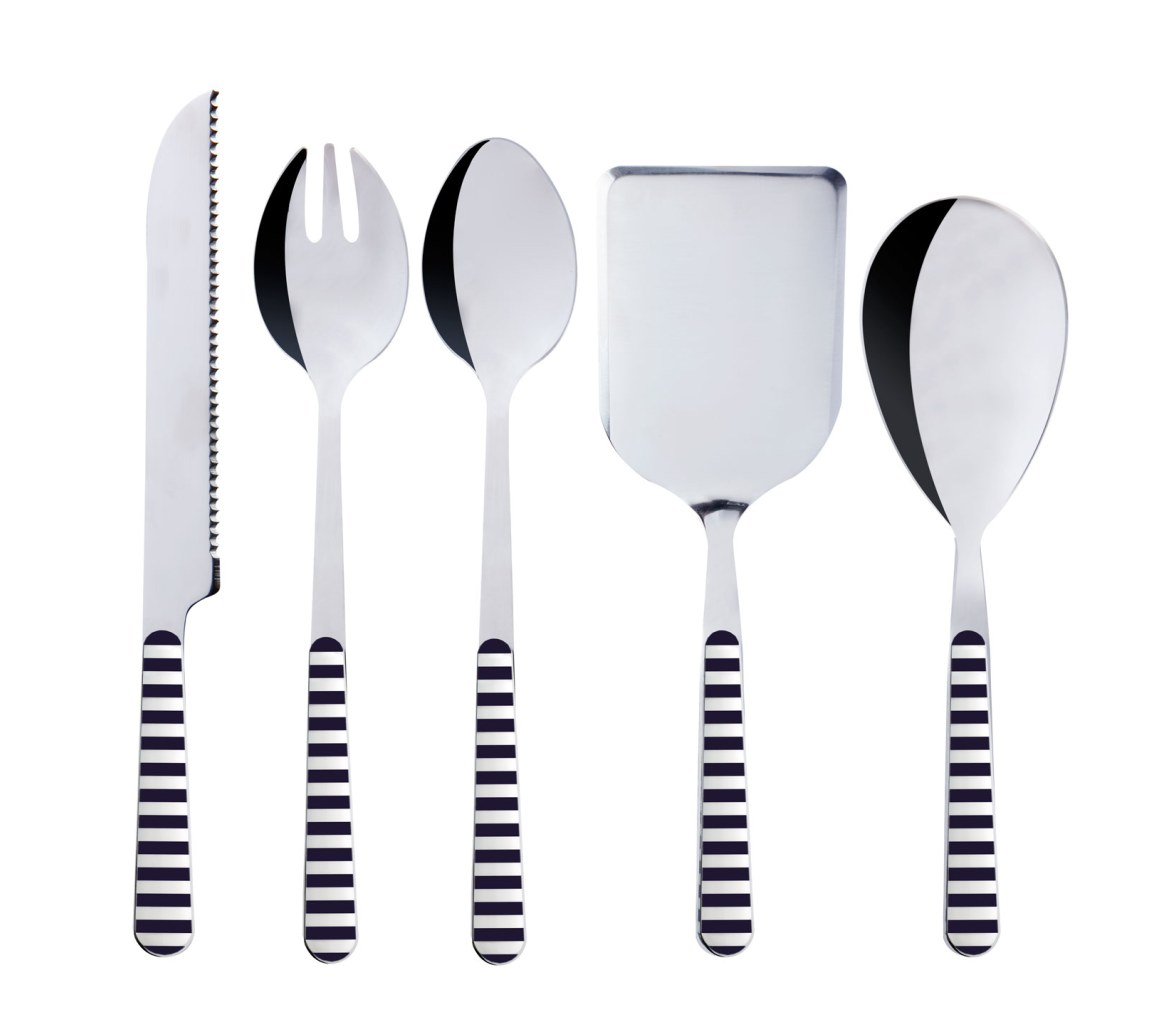 Marine Business Blue Cubertería Cocina Set 5 piezas