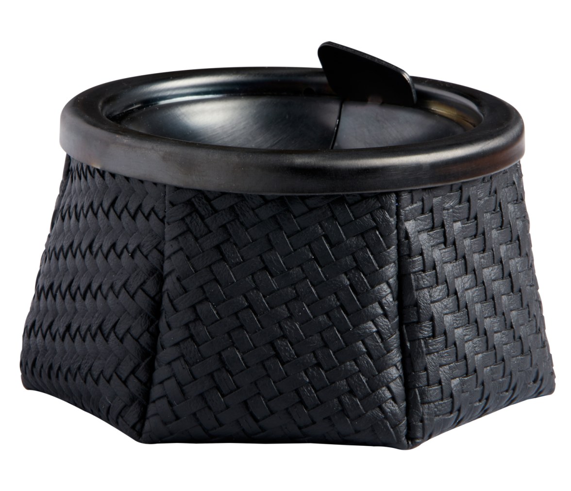 Marine Business Cenicero Antiviento Tapa Negra Ratan Black