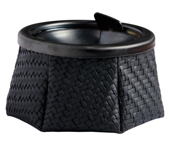 Marine Business Cenicero Antiviento Tapa Negra Ratan Black