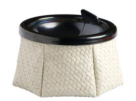 Marine Business Cenicero Antiviento Tapa Negra Ratan White