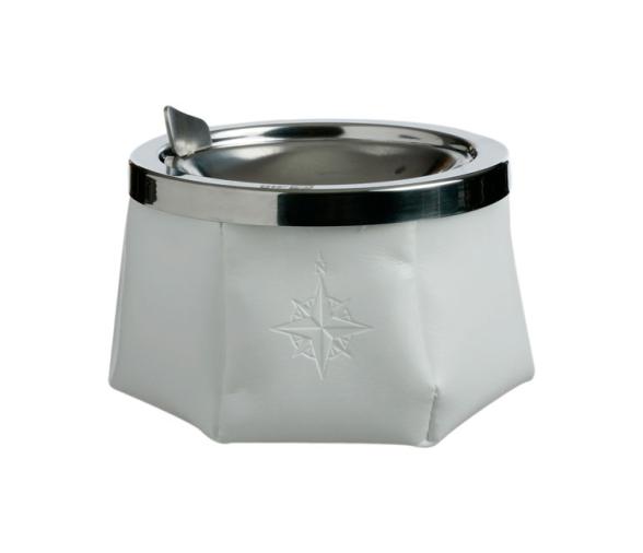 Marine Business Cenicero en Cuero con Tapa