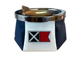 Marine Business Cenicero en Cuero con Tapa Sport MB