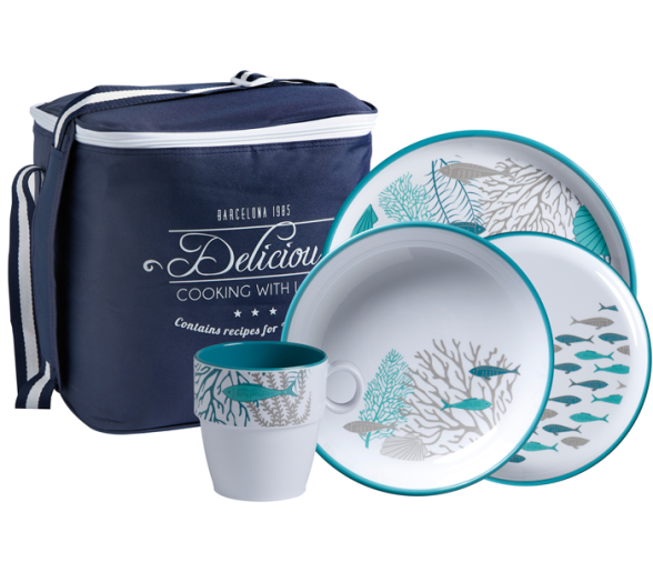 Marine Business Coastal Pack 16 piezas + cesta