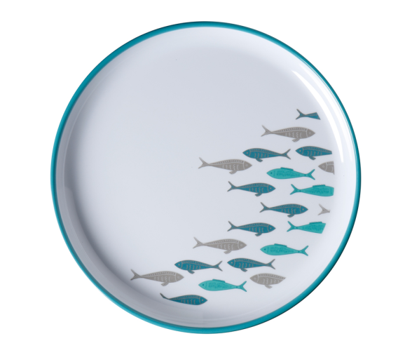 Marine Business Coastal Plato de postre 6 unidades