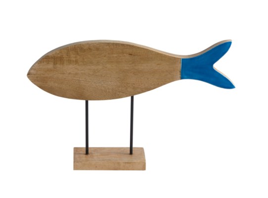 Marine Business Cocoa 2 Figuras Decorativas Azules Pez
