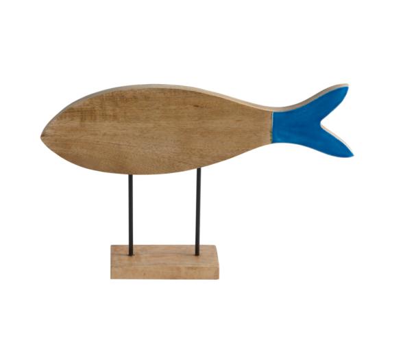 Marine Business Cocoa 2 Figuras Decorativas Azules Pez